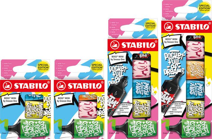 Image du produit STABILO Boss Mini (5 couleurs, 5 mm, 5 x)