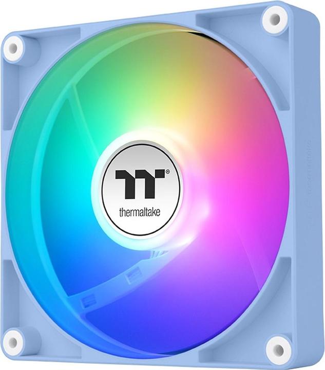 Image du produit Thermaltake CT140 Reverse ARGB Sync Hydrangea Blue 2 Pack- Ventilateur de boîtier (140 mm, 2x)