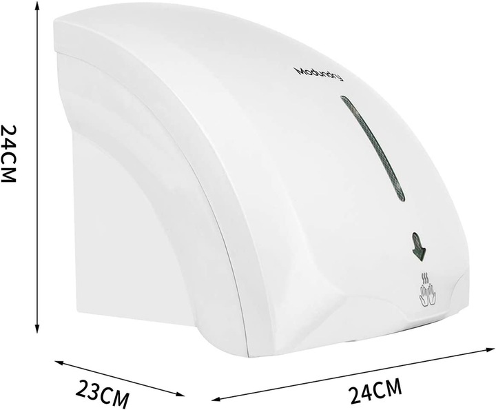Actual product image Modundry Hand Dryer, White