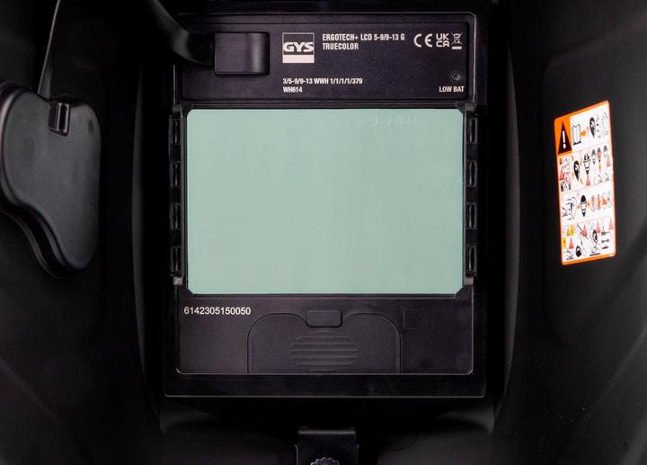Image du produit GYS Casque de soudure LCD Ergotech+ 5-9 / 9-13 Black True Color