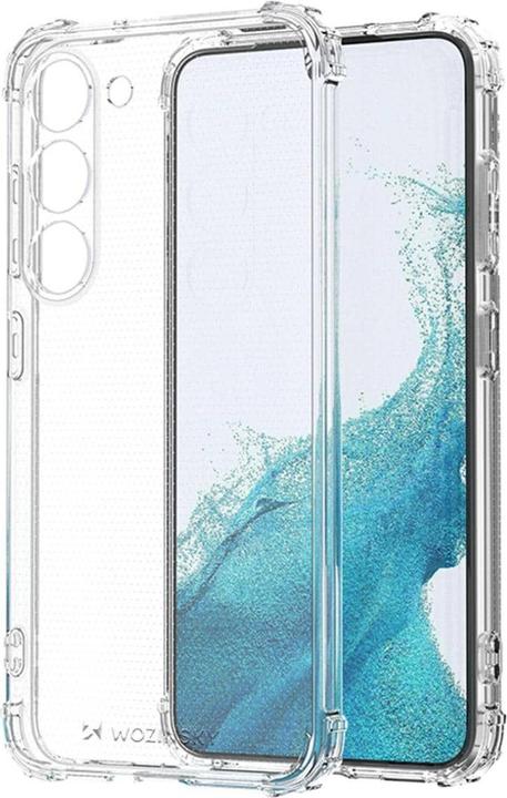 Actual product image Wozinsky Anti Shock Case for Samsung Galaxy S23 Armor Case Transparent (Samsung Galaxy S23+)