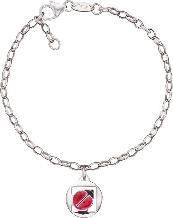 Herzengel Bracelet ladybug (16 cm, Silver 925)