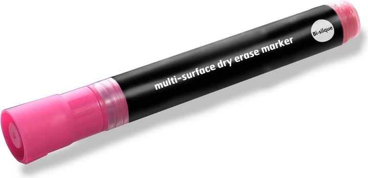 Image du produit Bi-Office Marqueur pour tableau de bord rose fluo (4 x)