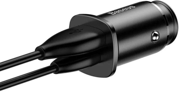 Produktbild Baseus Circular Plastic A+C 30W PPS Car Charger Black