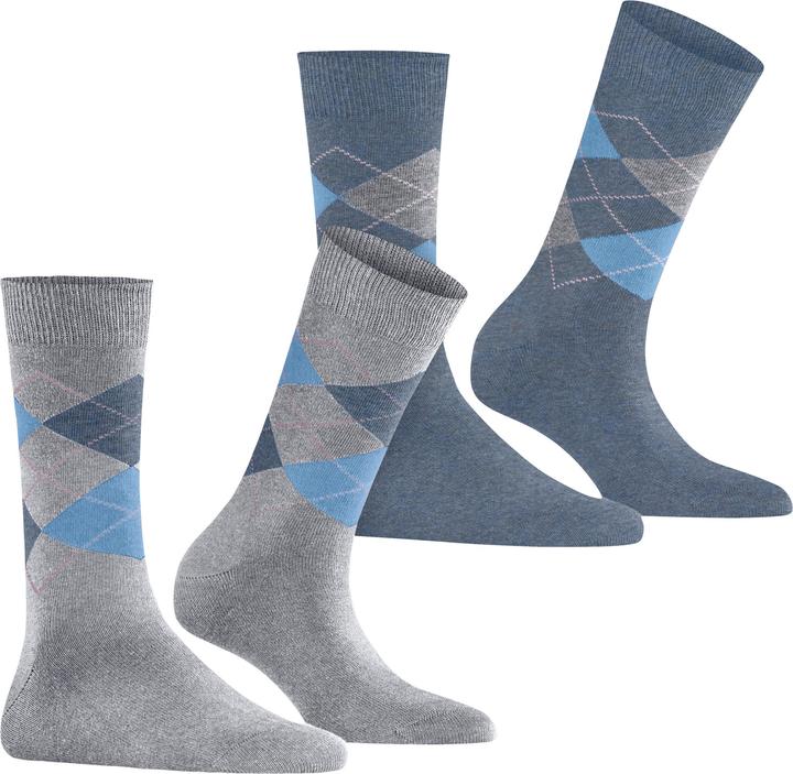 Immagine prodotto Burlington Socken Casual Bequem sitzend (Confezione da 2, 36 - 41)