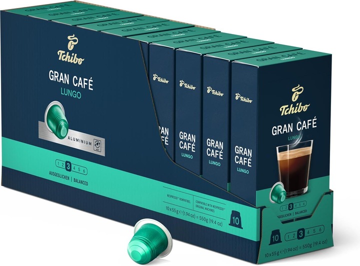 Actual product image Tchibo Gran Café Lungo (100 x Port.)