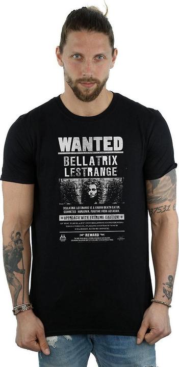 Produktbild Bellatrix Lestrange Wanted Poster Baumwolle TShirt (M)