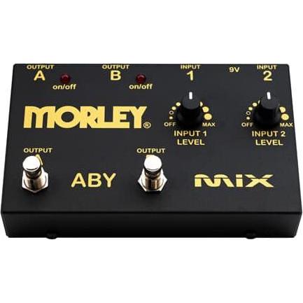 Thumbnail - Morley ABY-MIX-G Gold Series signaal mixer / splitter (Splitter), Effektgerät, Gold