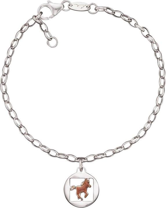Immagine prodotto Herzengel Bracciale cavallo (16 cm, Argento)