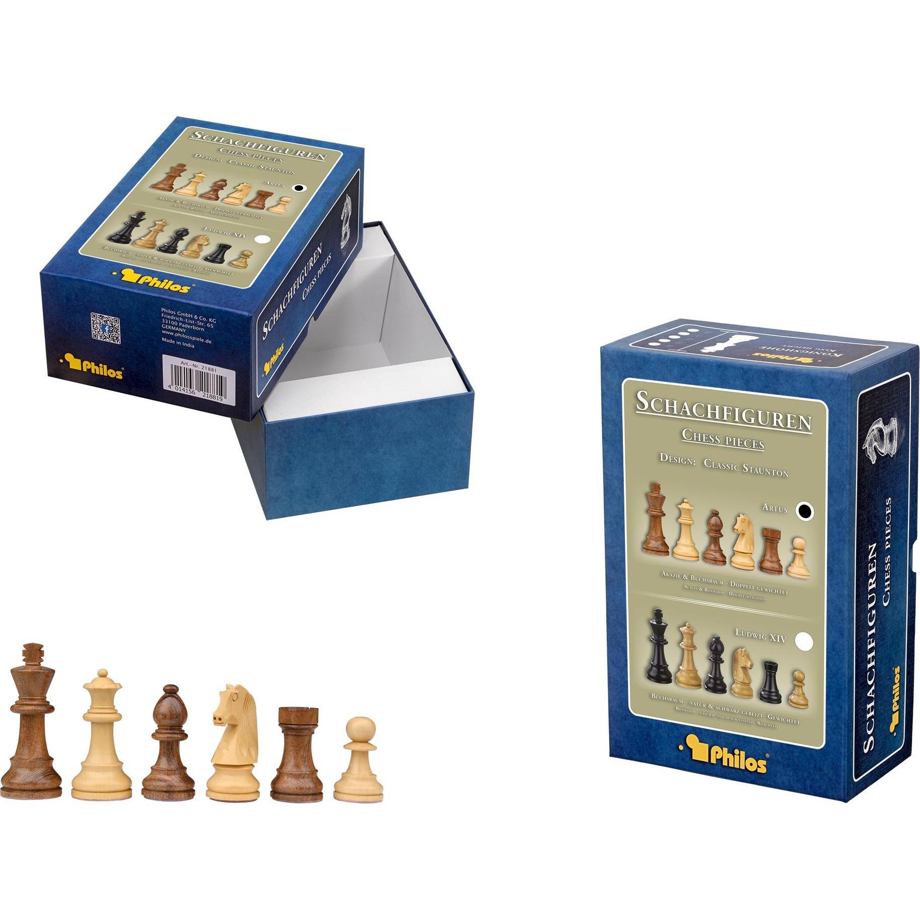 Philos Pezzo Di Scacchi Arthur Senza Scatola Di Pezzi Di Scacchi