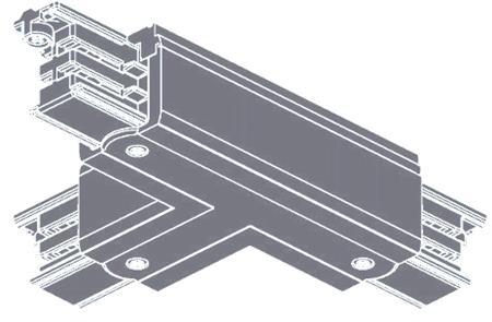Produktbild Licht 2000 XTS37 60150SG grau TVerbinder 60151