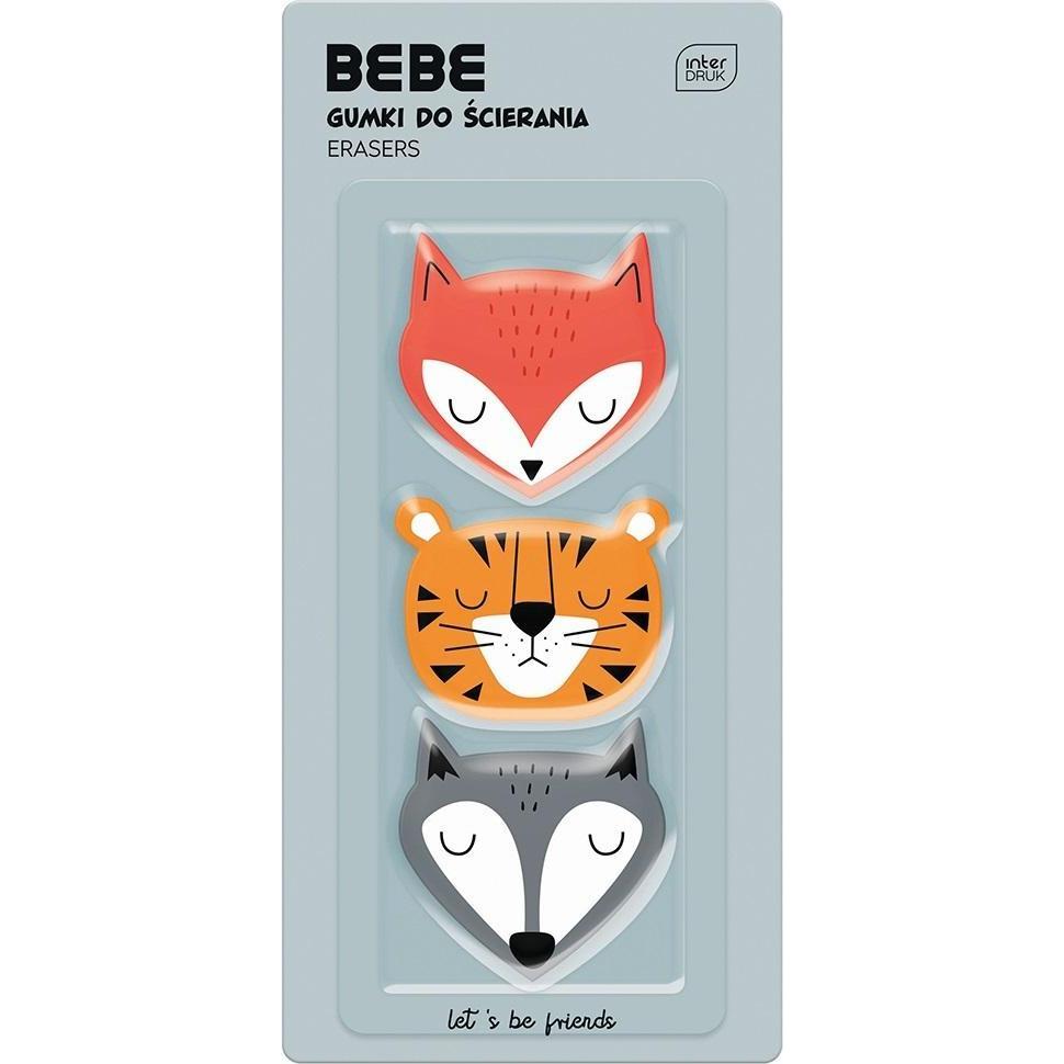 Interdruk, Strumenti di correzione, BB Friends Boys Radiergummi 3 Stk