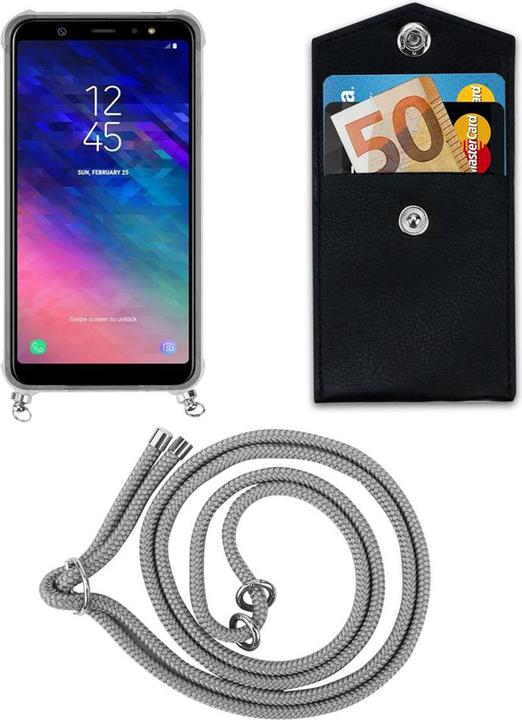 Produktbild Cadorabo TPU Handy Kette SILBER Cover