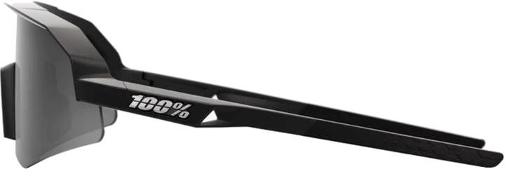 Actual product image 100% Slendale XS (Mat Black, Smoke Lens)
