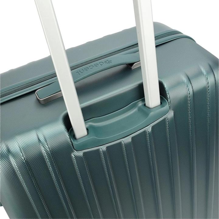 Actual product image Decent Paradiso large suitcase - 76 cm -95 liters - TSA slot olive green (95 l)