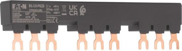 Actual product image Eaton Connector 3-phase 3-fold