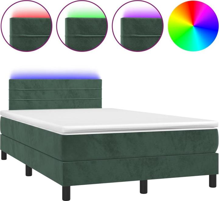 Produktbild vidaXL Boxspringbett (120 x 200 cm)