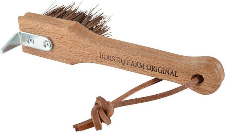 Borstiq - Hoof pick with Bassine brush