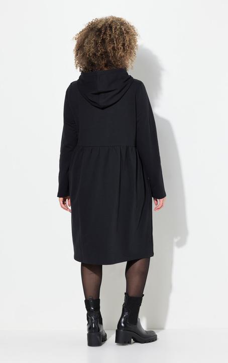 Actual product image Ulla Popken Hooded Long Sleeve Jersey Dress (42, 44)