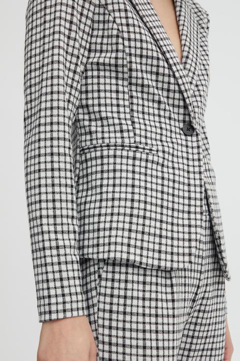 Actual product image Ichi IHKATE SMALL CHECK BL - 20118094 (XXL)