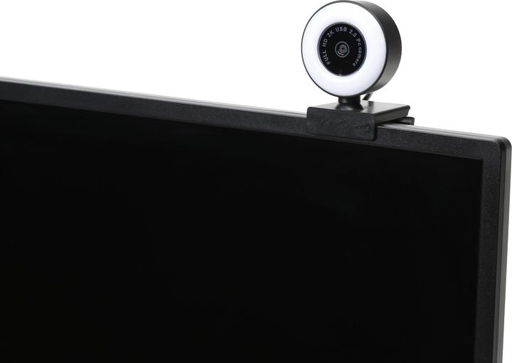 Immagine prodotto Platinet Webcam 2K LED RING (PCWC2KAF) (3.60 Mpx)