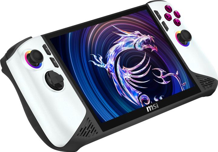 Actual product image MSI Claw 8 AI+ A2VM-091 Polar Tempest Edition - 8" FHD+ IPS 120Hz Display, Intel® Core™ Ultra 7 258V