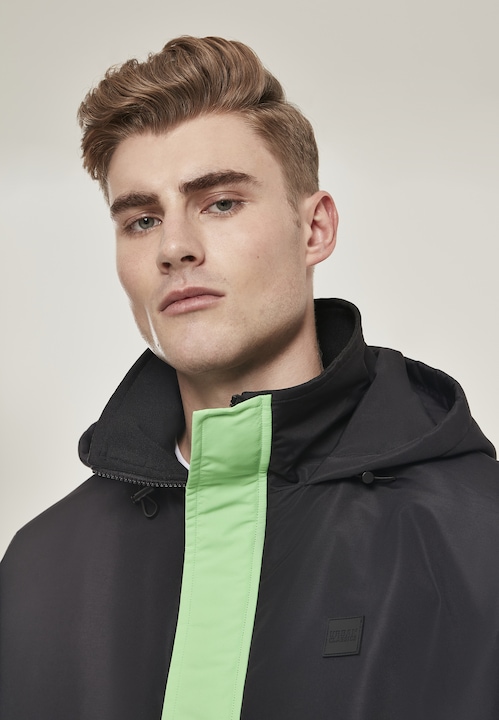 Produktbild Urban Classics 3-Tone Neon Mix Pull Over Jacket (XS)