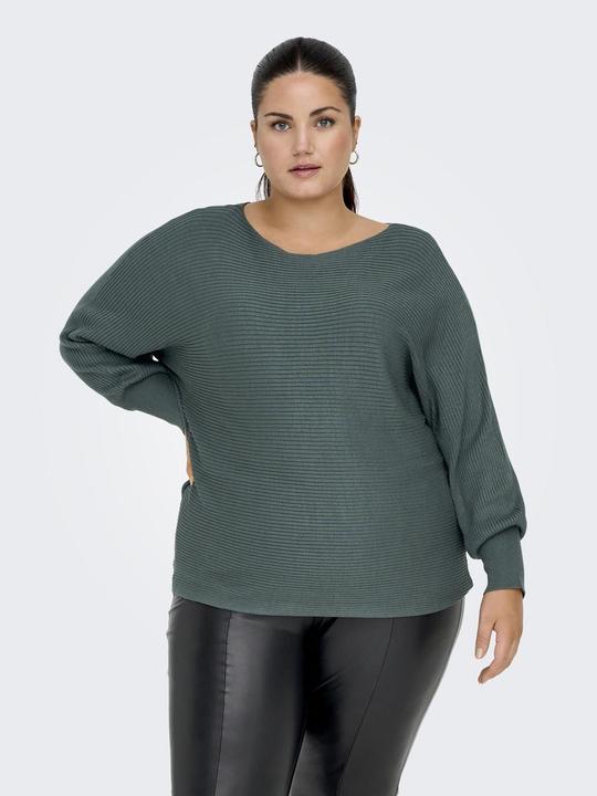 Produktbild Only Curvy einfarbiger Strickpullover (M)