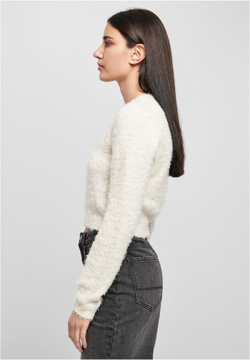 Produktbild Urban Classics Ladies Cropped Feather Sweater (XL)