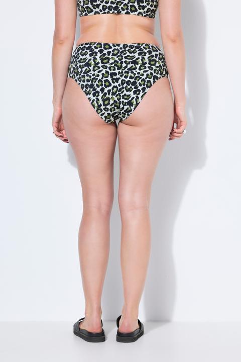 Image du produit Studio Untold Bas de bikini, imprimé léopard, taille haute, gainant (50)