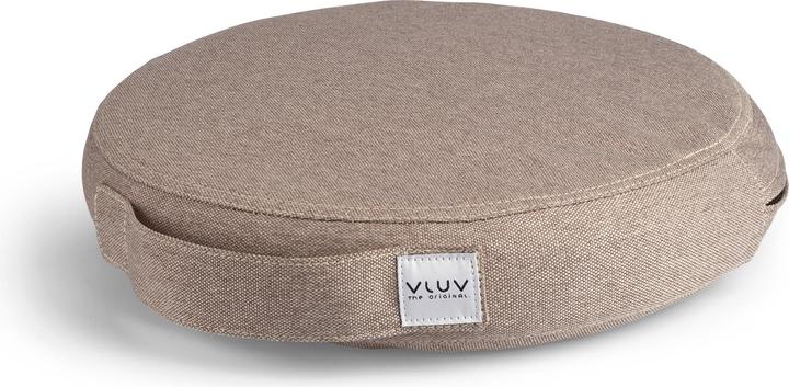 Actual product image HSM PIL&PED LEIV balance cushion, with fabric cover, Ø 360 mm, stone grey.