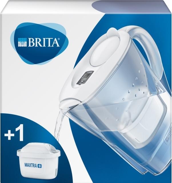 Actual product image Brita Water filtration jug Marella 2.4L, white with water filter MAXTRA + 1 pc. (2.40 l)