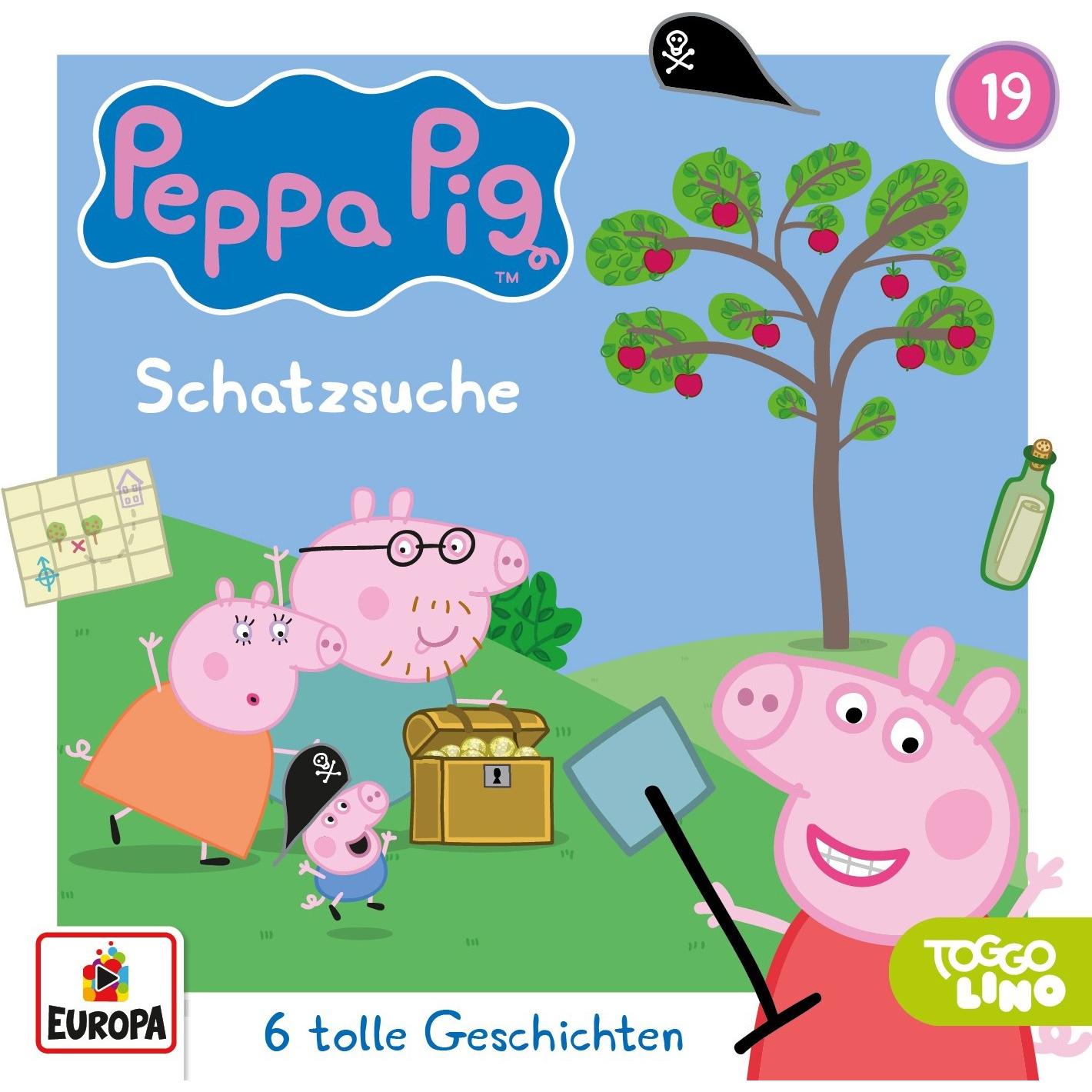 Peppa Pig 19 - Schatzsuche, Hörbücher