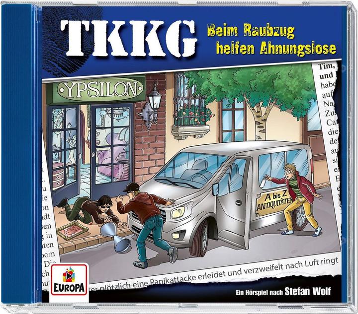 TKKG 221 - The robbery is helped by the unsuspecting (German)