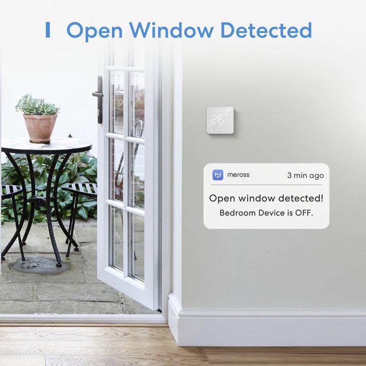 Actual product image Meross Smart Wi-Fi Thermostat