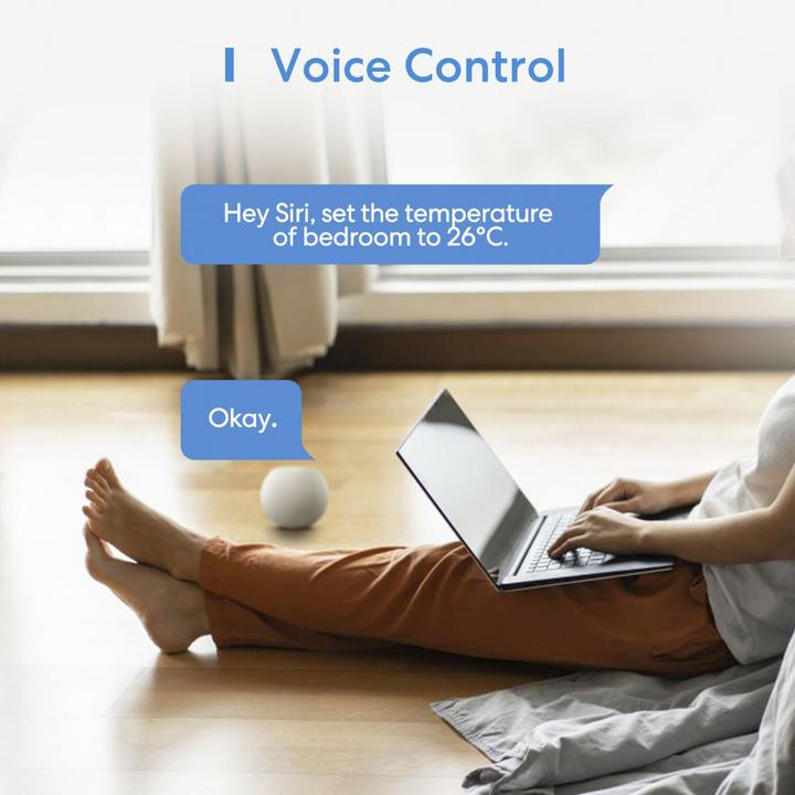 Actual product image Meross Smart Wi-Fi Thermostat