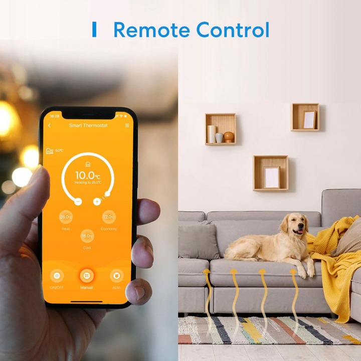 Produktbild Meross Smart Wi-Fi Thermostat