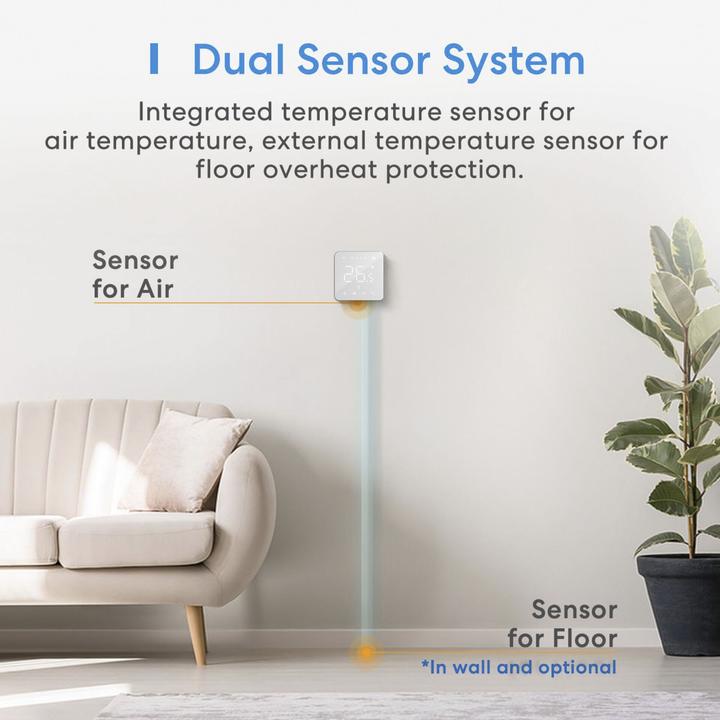 Actual product image Meross Smart Wi-Fi Thermostat