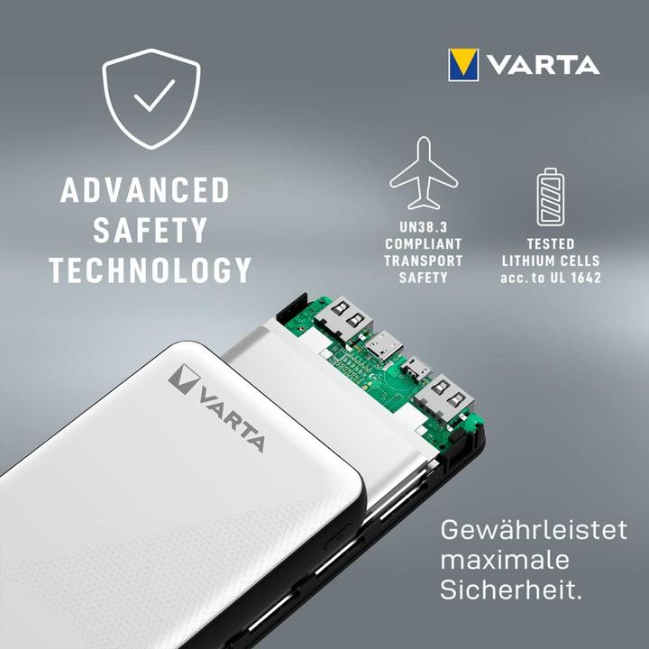 Actual product image Varta Energy (15000 mAh, 15 W, 55.50 Wh)