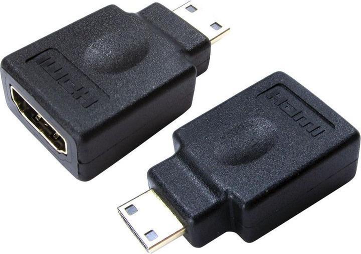 Produktbild RS PRO Mini-HDMI-Stecker auf HDMI-Buchse HDMI-Adapter Male Mini HDMI - Female HDMI (HDMI, 14.10 cm)