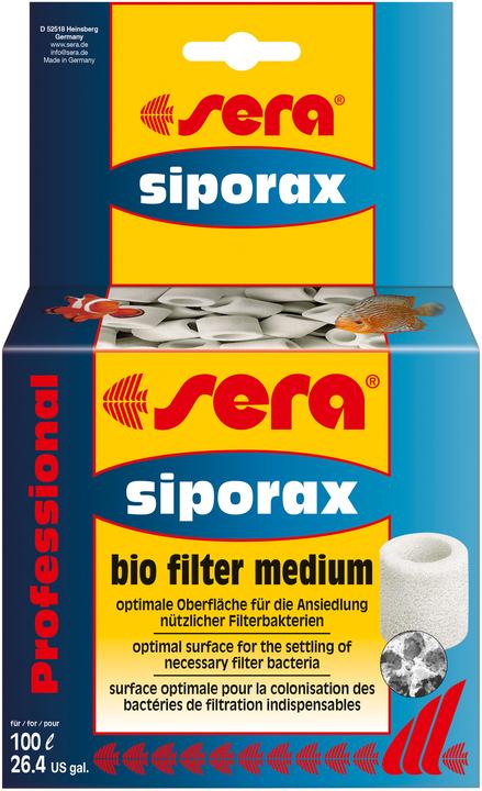 Actual product image Sera Siporax Professional (Sea water, Fresh water)