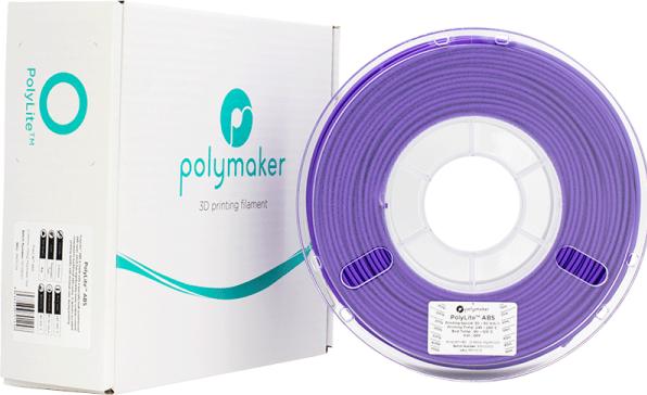 Actual product image Polymaker PolyLite ABS - Purple - 2.85mm (ABS, 2.85 mm, 1000 g)