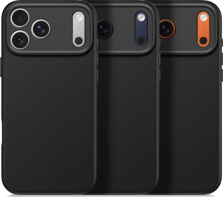 Produktbild Decoded Silicone Backcover Apple iPhone 17 Pro Max Phantom Black (Apple iPhone 17 Pro Max)