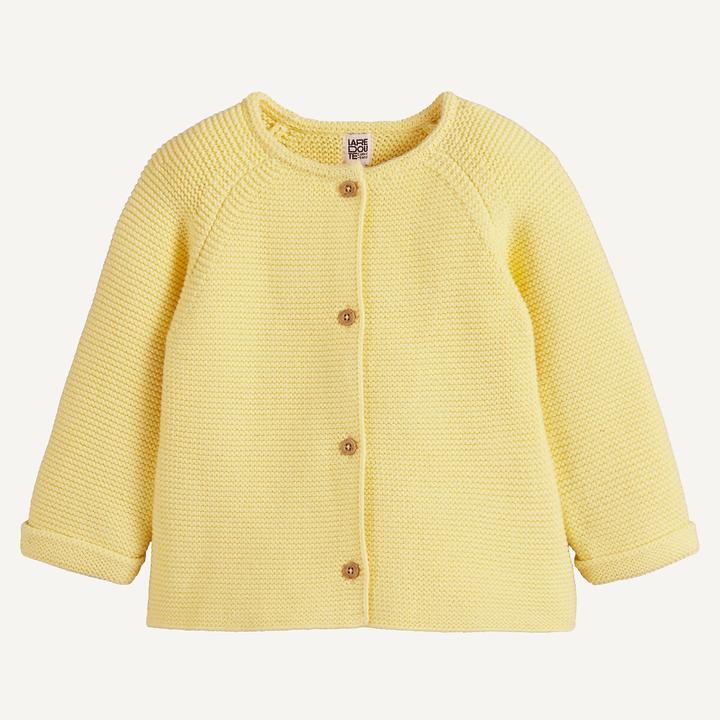 Image du produit La Redoute Collections Veste en tricot avec boutons (68)