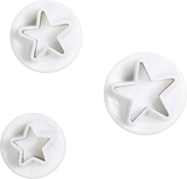 Produktbild Culpitt Fondant-Ausstechformset Sternchen 3-teilig