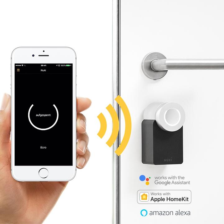 Actual product image Nuki 2.0 CH-cylinder Smart Lock + Bridge (Smartphone)