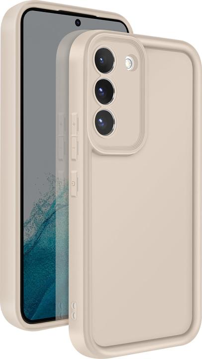 Actual product image OEM Rim TPU case for Samsung Galaxy S22 beige (Samsung Galaxy S22)