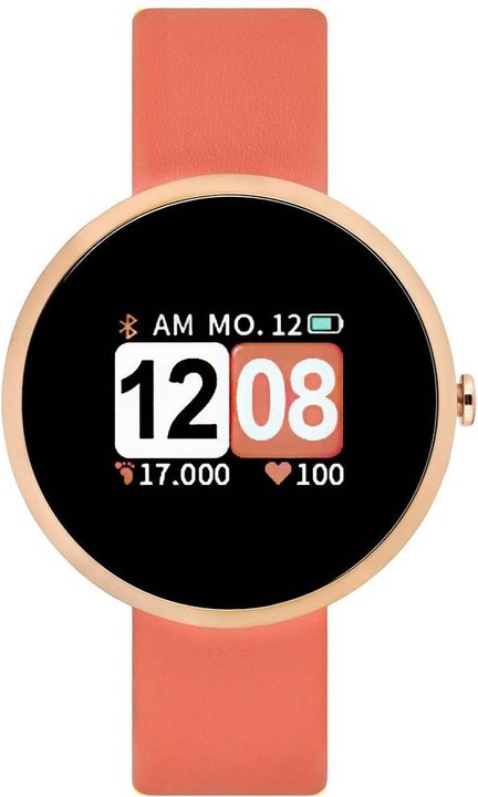 Actual product image Xlyne X-WATCH Siona Color Fit Smartwatch Coral