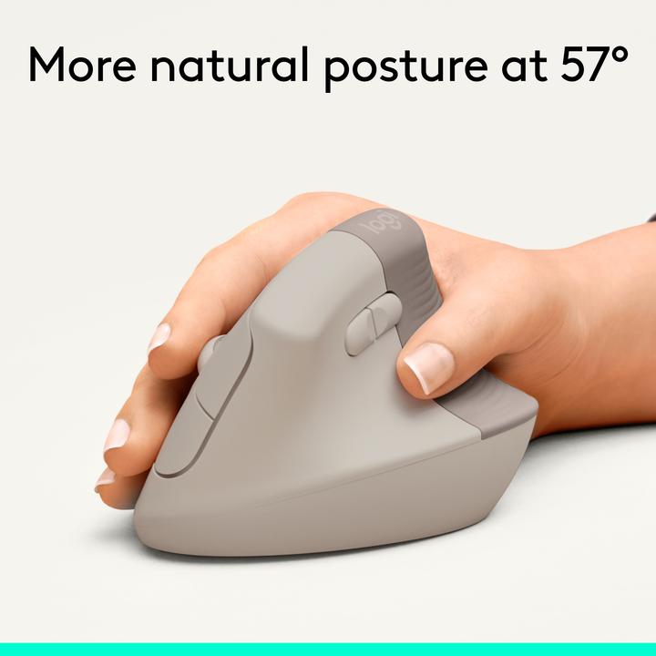 Actual product image Logitech Lift Vertical Sand (Wireless)