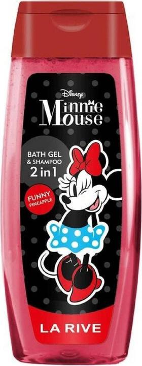 Produktbild La Rive Minnie Love Bath Gel & Shampoo Liquid & Bath Shampoo Funny Pineapple (Körpergel, 250 ml)